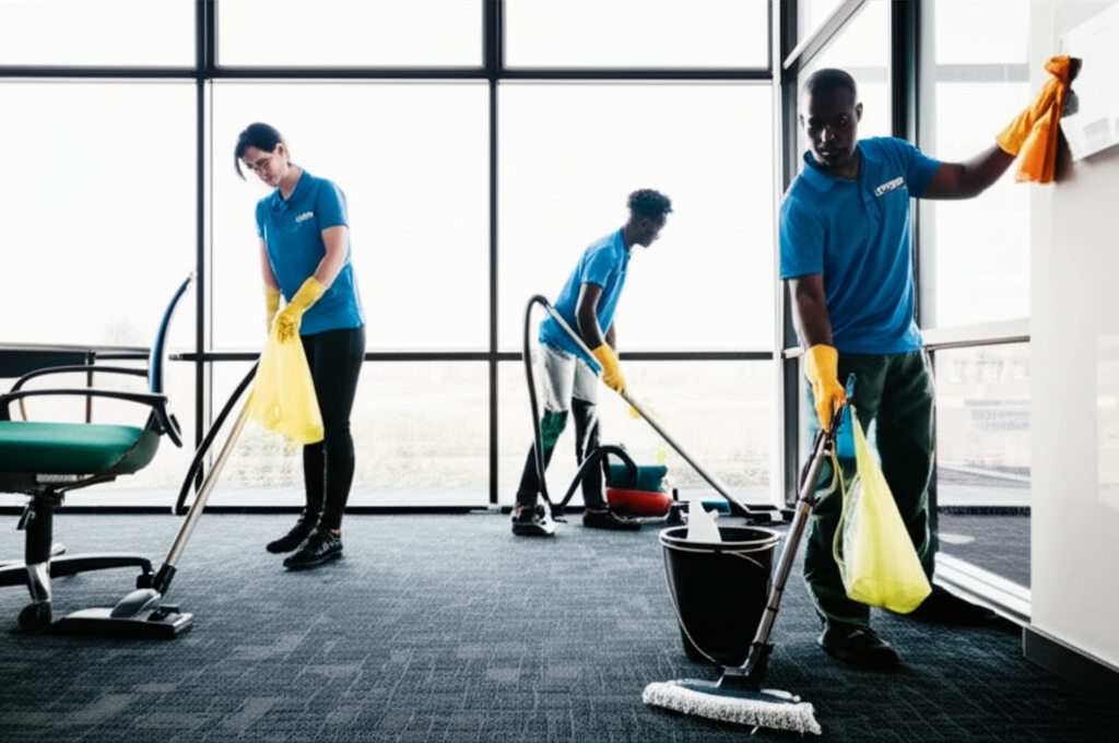 Clean Boss team at work